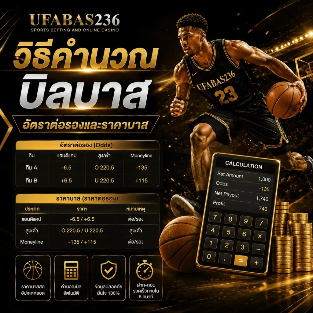 ขั้นตอนคำนวณบิลบาส