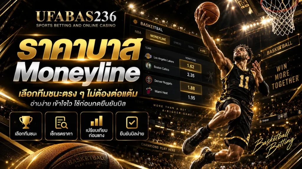 ราคาบาส Moneyline